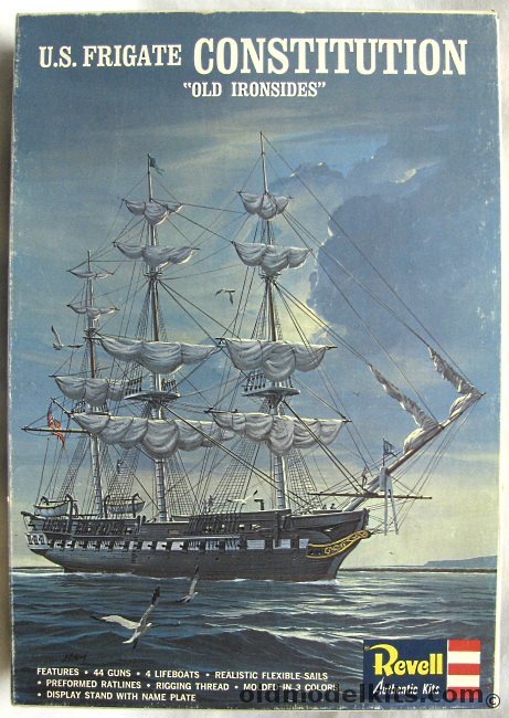 Revell 1/192 Frigate USS Constitution 'Old Ironsides', H329-300 plastic model kit